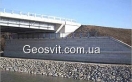 Технология укладки георешетки Tenax TT для устройства подпорных стен из блоков