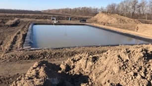 Резервуар для воды Руденковского месторождения