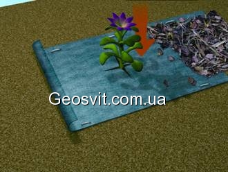 Геотекстиль для защиты от сорняков Green Vista - фото 3