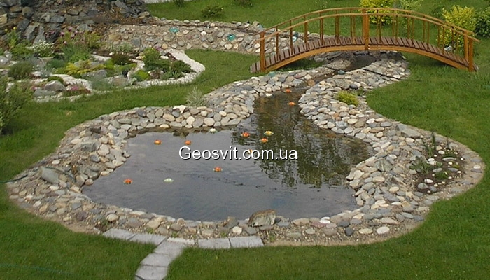 Геомембрана Xavan при создании декоративных водоемов - фото 3