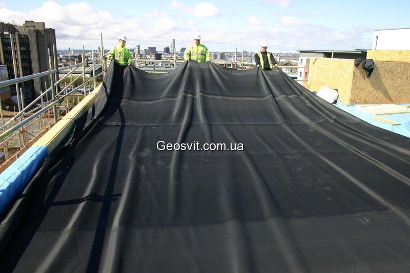 Геомембрана GeoSvit® HDPE при гидроизоляции несущих перекрытий - фото 3