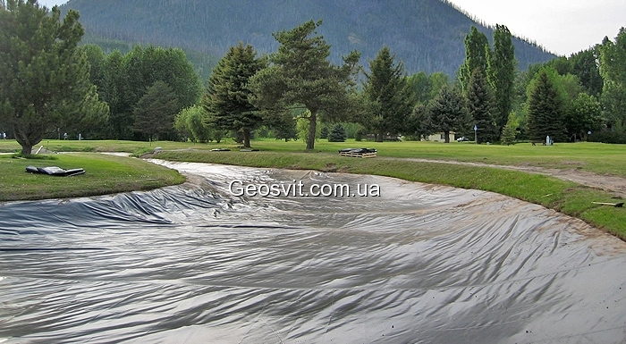 Геомембрана Xavan® при сооружении водоёмов - фото 2